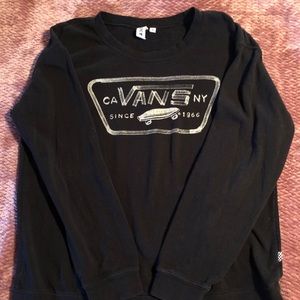 Womens oldschool vans crewneck size medium